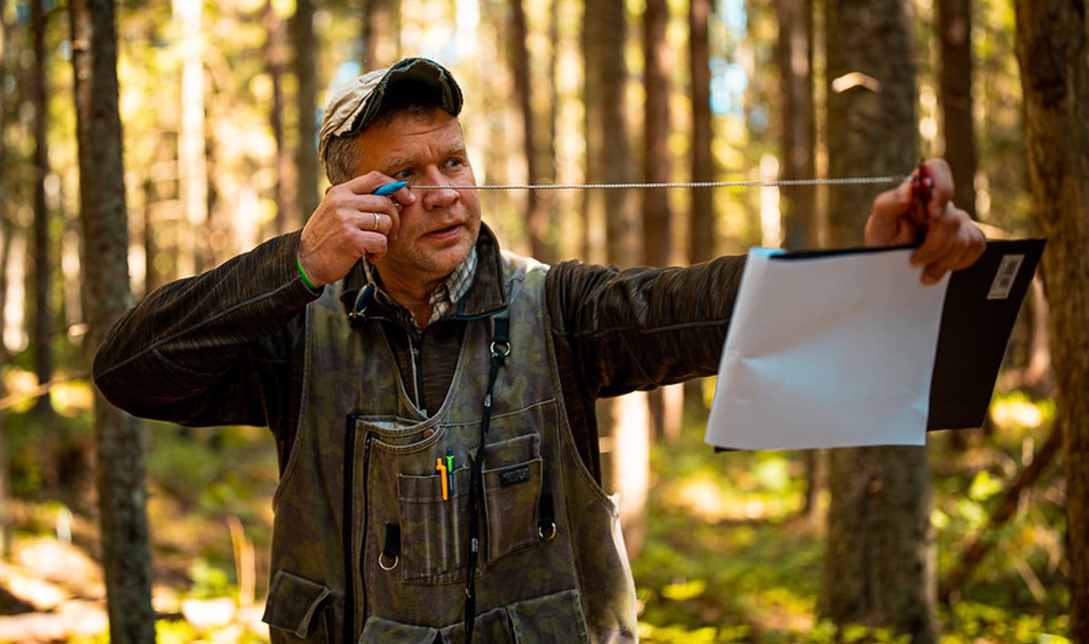  Metsanduslik mitmevõistlus möödunud aastal, võistleb Karmo Eesmäe (Woodwell).