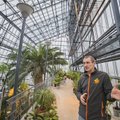 Tartu botaanikaaia palmimaja sai uue kuue