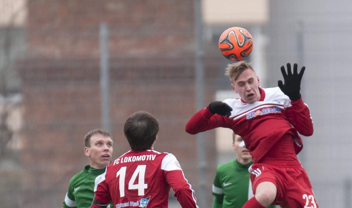 Jalgpall Jõhvi Lokomotiv vs Flora