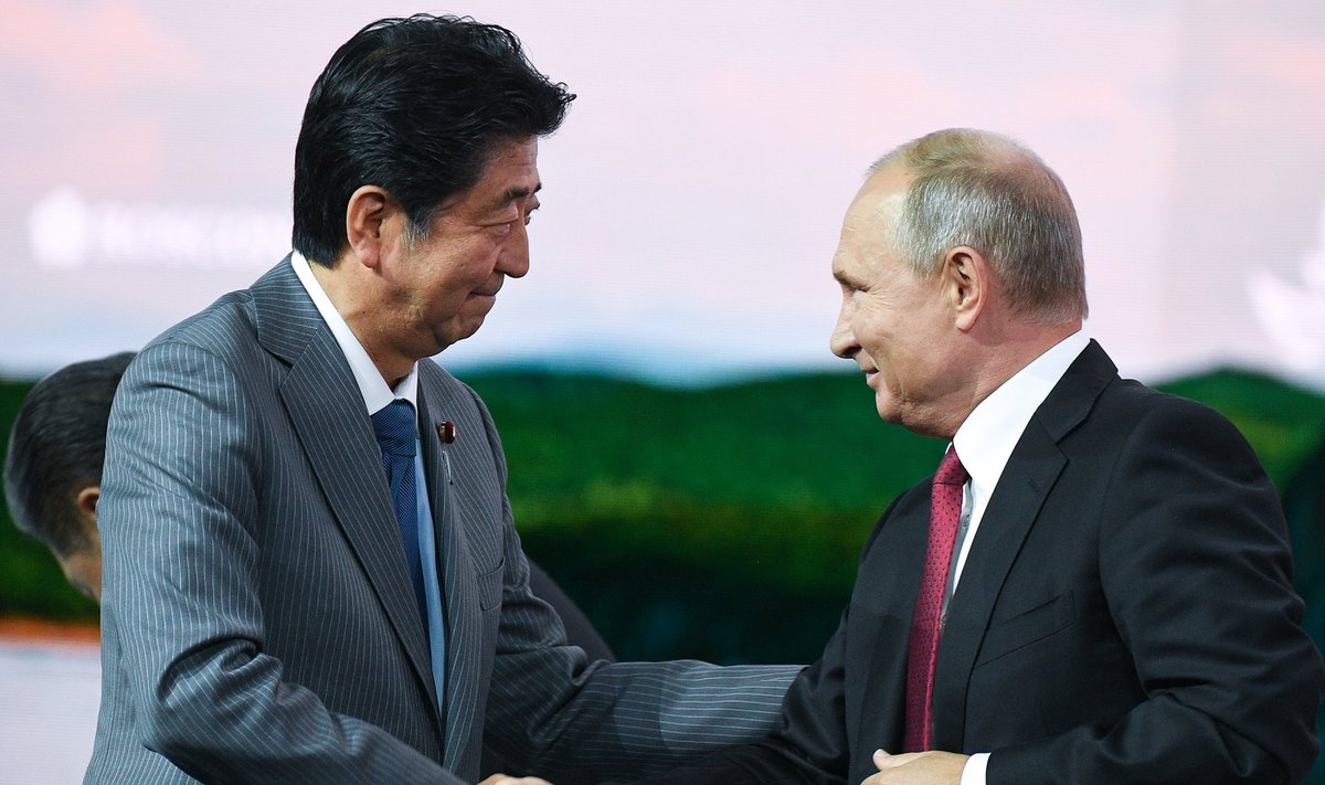 Shinzo Abe ja Vladimir Putin