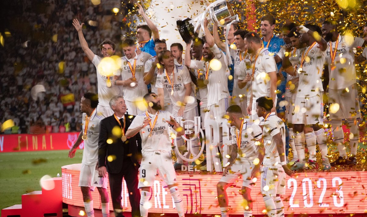 Madridi Real võitis klubi ajaloos 20. korda karika.