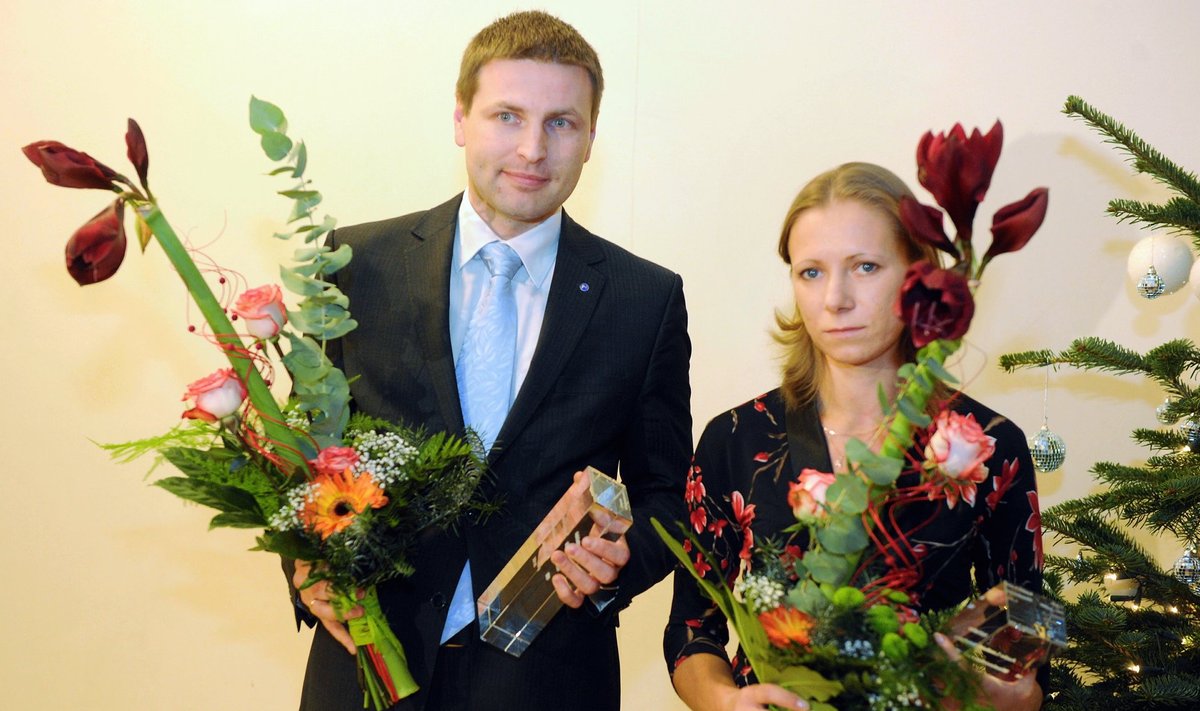 Ханно Певкур и Сирли Яссов (справа)