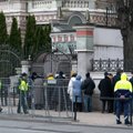 Läti politsei kontrollib saatkonna juures Vene kodanike dokumente ja on tabanud mitu elamisloata inimest