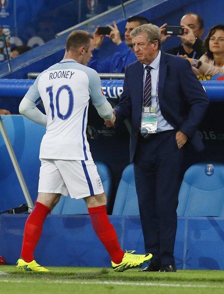 Wayne Rooney ja Roy Hodgson