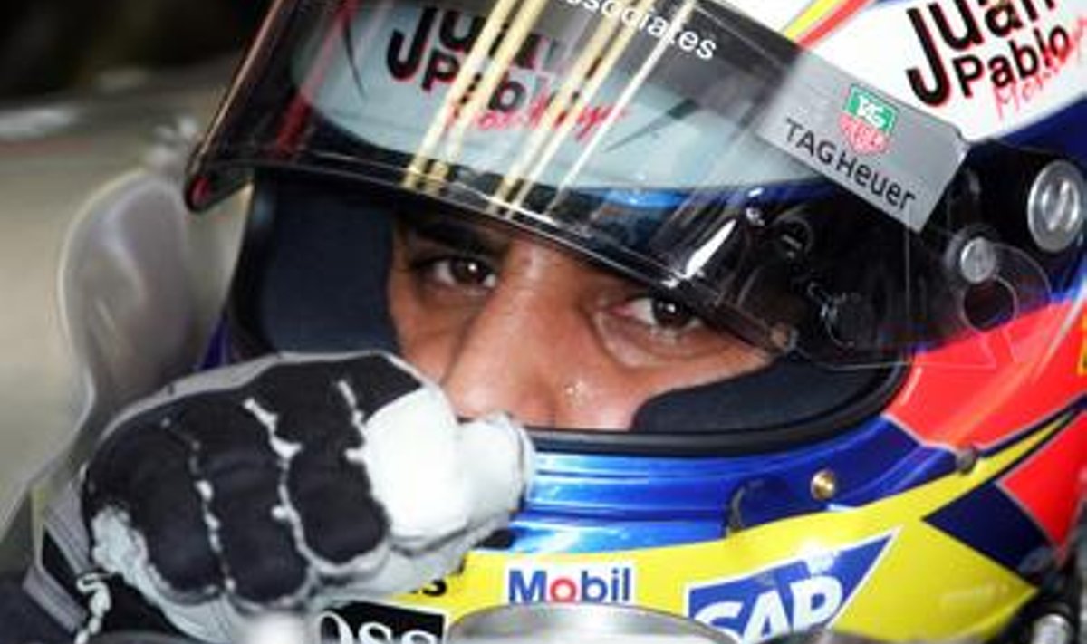 Juan Pablo Montoya Itaalia GP-l