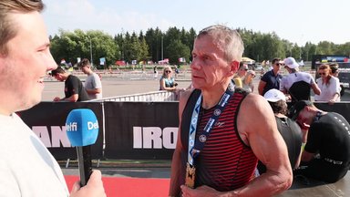 DELFI VIDEO | Ironmani EM-il teise koha saanud Jürgen Ligi: medal on medal, kuid söök ei lähe tükk aega sisse