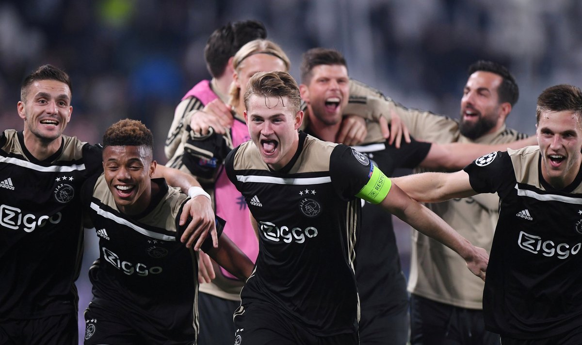 Ajaxi kaptenipaela kannab 19-aastane klubi kasvandik, keskkaitsja Matthijs de Ligt.