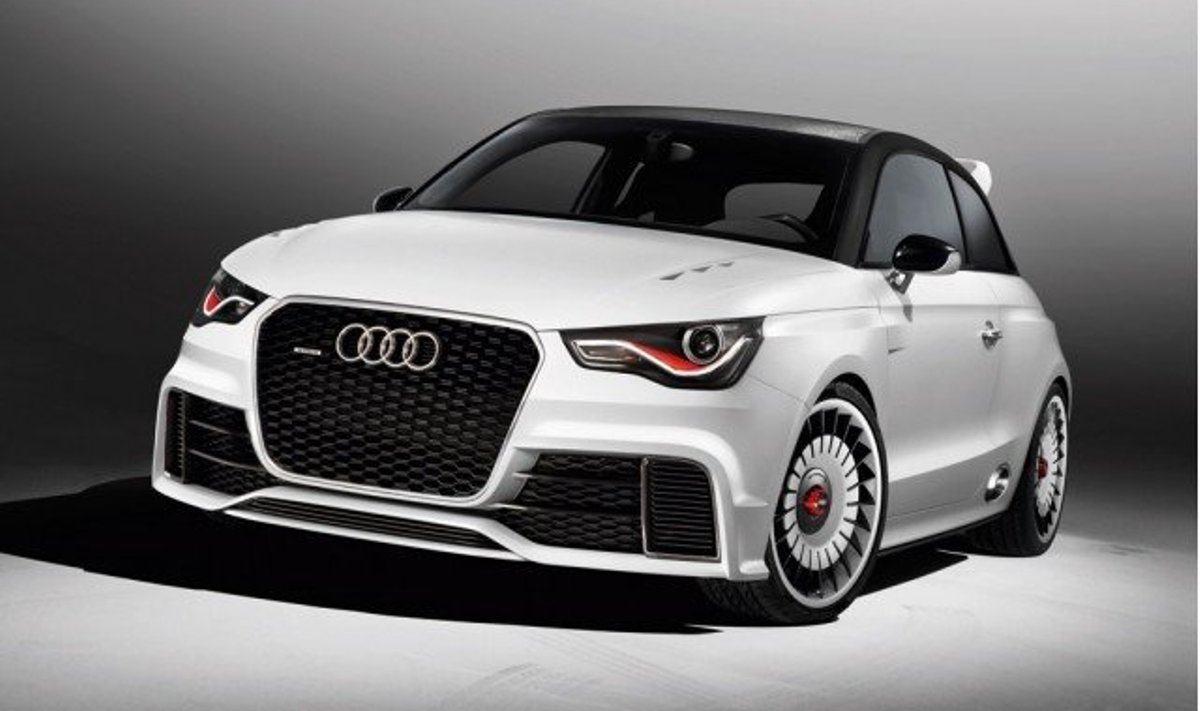 Audi A1 clubsport quattro on valmis  koha peal salto tegema.