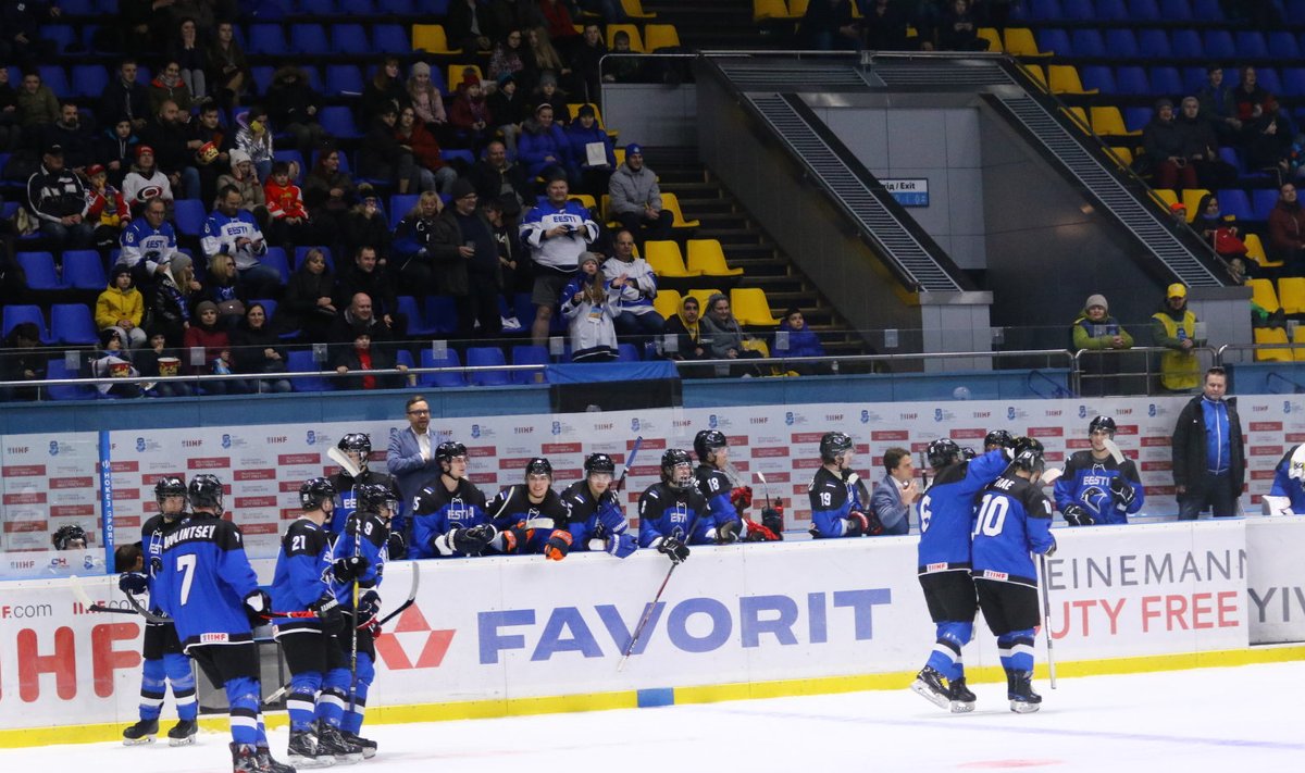 Eesti U20 jäähokikoondislased