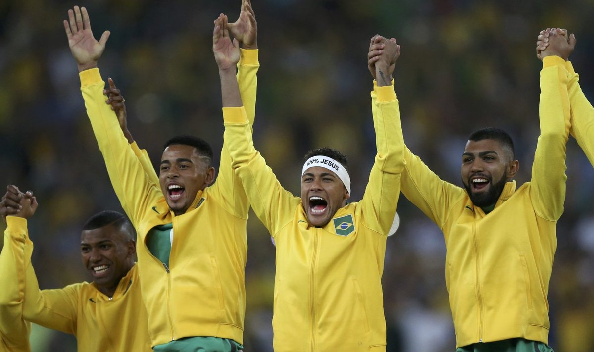 2016. aasta Rio olümpia jalgpalliturniiri võitis Brasiilia.