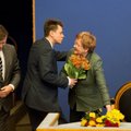 ФОТО: Смотрите, как Эне Эргма поздравили с очередным переизбранием на пост спикера Рийгикогу