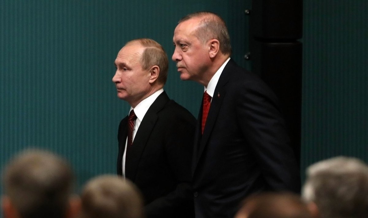 Vladimir Putin ja Reccep Tayyip Erdoğan