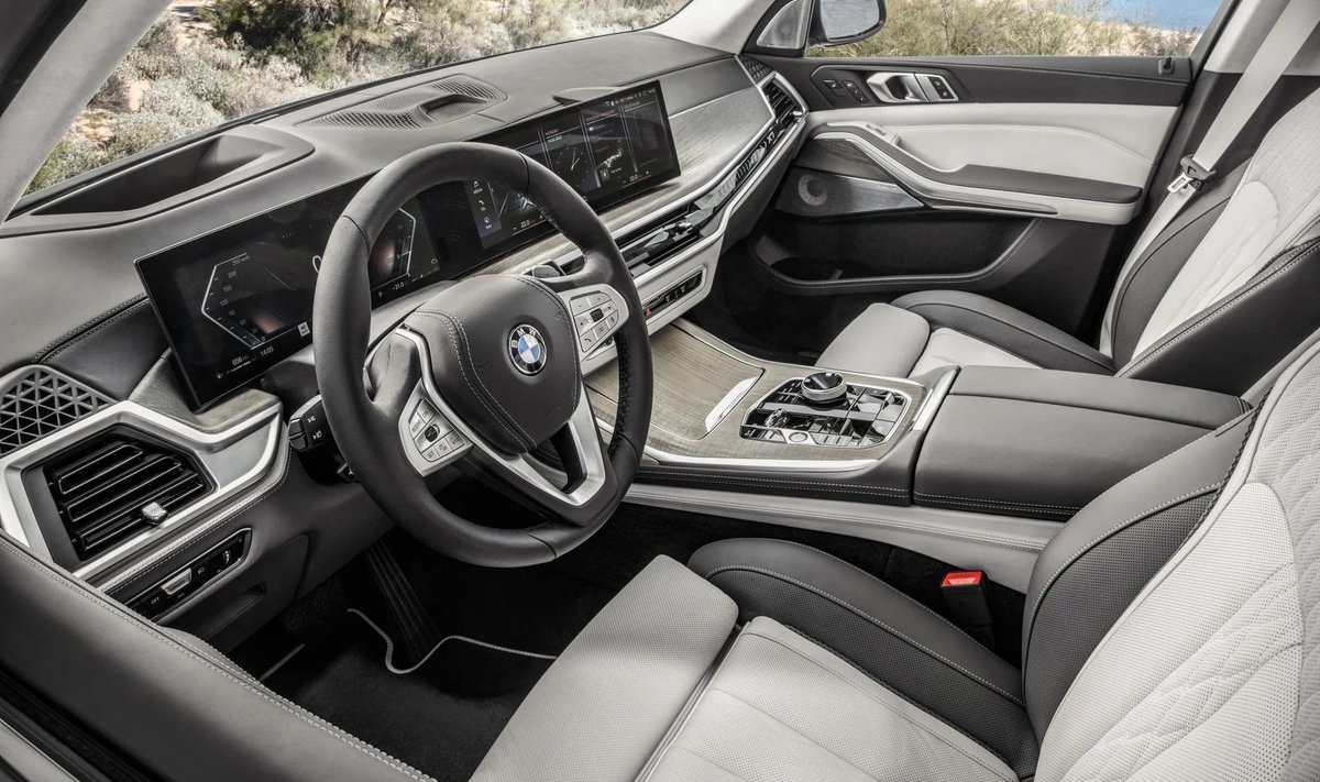 BMW sõitjateruum
