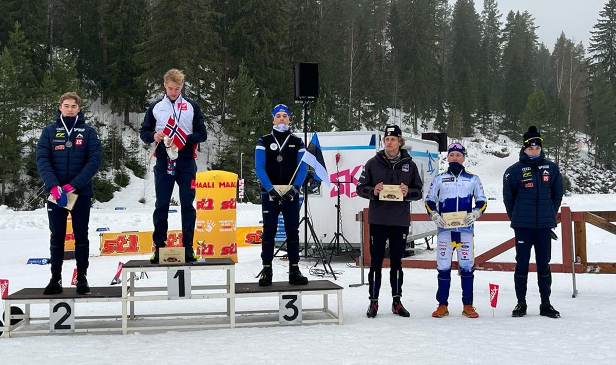 Toni Andree Saarepuu saavutas kolmanda koha