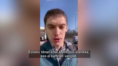 VIDEO | Melitopoli röövitud linnapea esimene kommentaar pärast vabanemist: õige pea võidame!