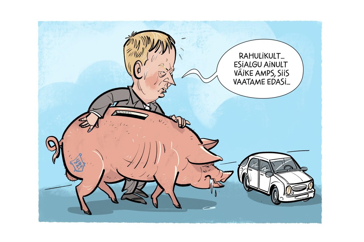 KARIKATUUR | Võrklaev annab riigipõrsale väikese ampsu