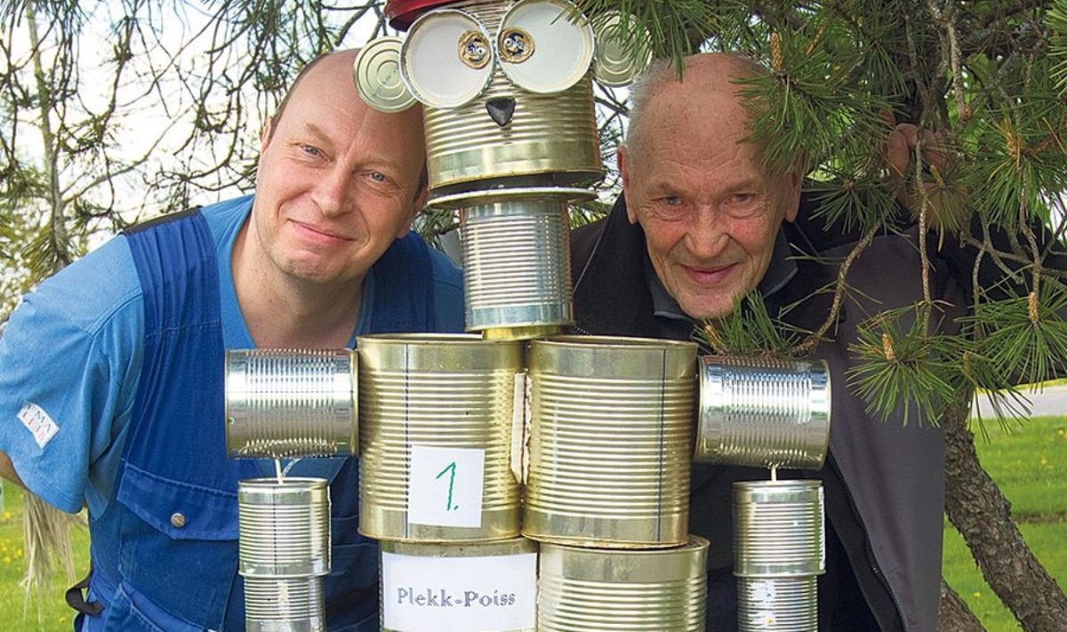 Publiku lemmiku Plekk-Poisi  autorid olid isa ja poeg –  Boris (paremal) ja Heikki Lehis.