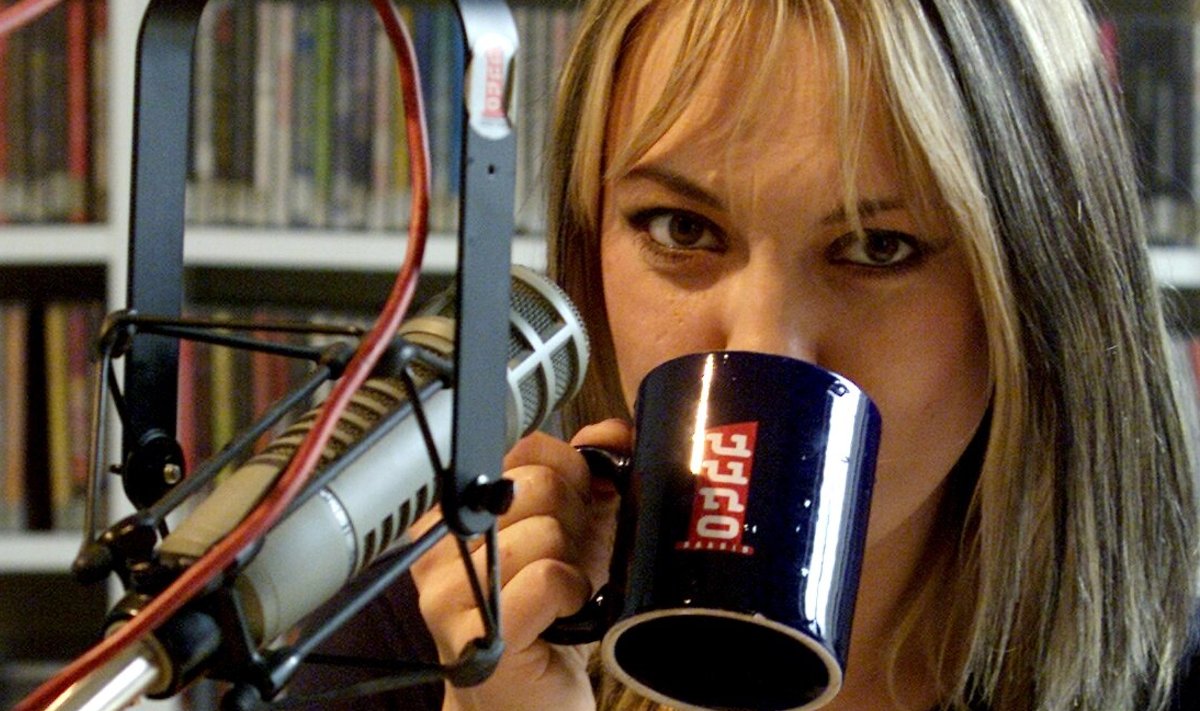 Kirsti Timmer Raadio Uunos aastal 2001