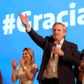 Argentina presidendiks valiti vasaktsentrist Alberto Fernández