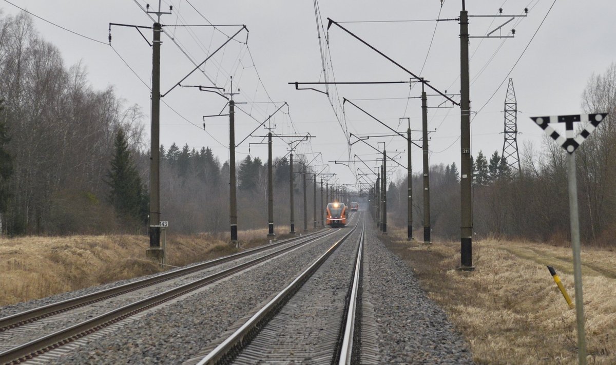 Illustratiivne pilt raudtee-ülesõidust