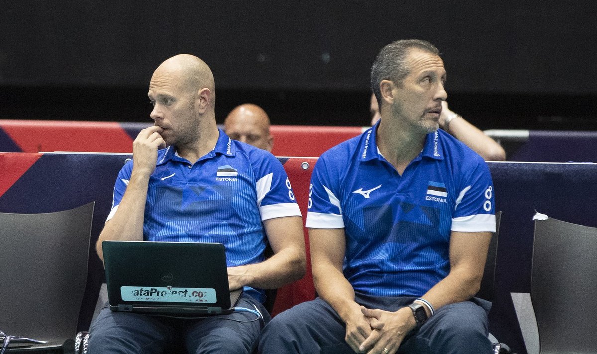 Alar Rikberg ja Mirko Fasini 2019. aasta EM-finaalturniiril Rotterdamis.