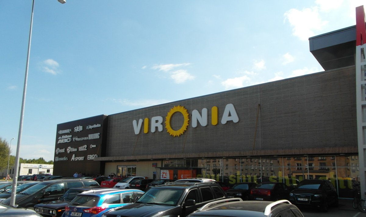 Kohtla-Järve kaubanduskeskus Vironia