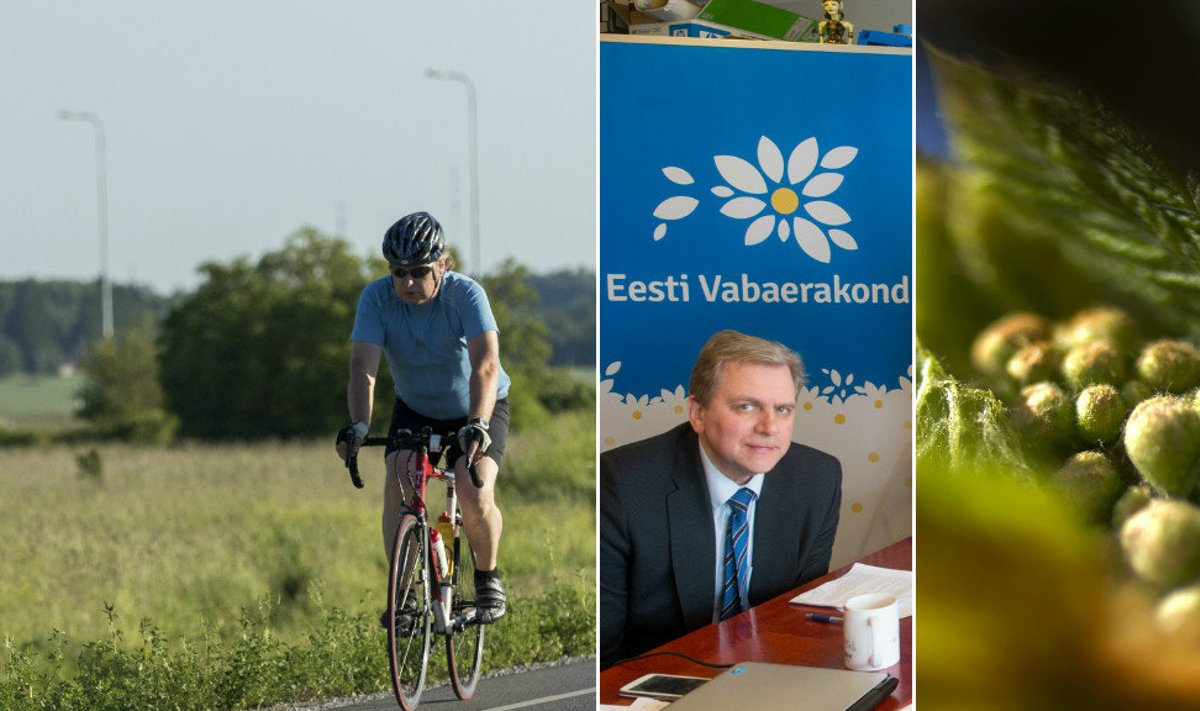 Jalgratturid, Eesti Vabaerakond, kevad