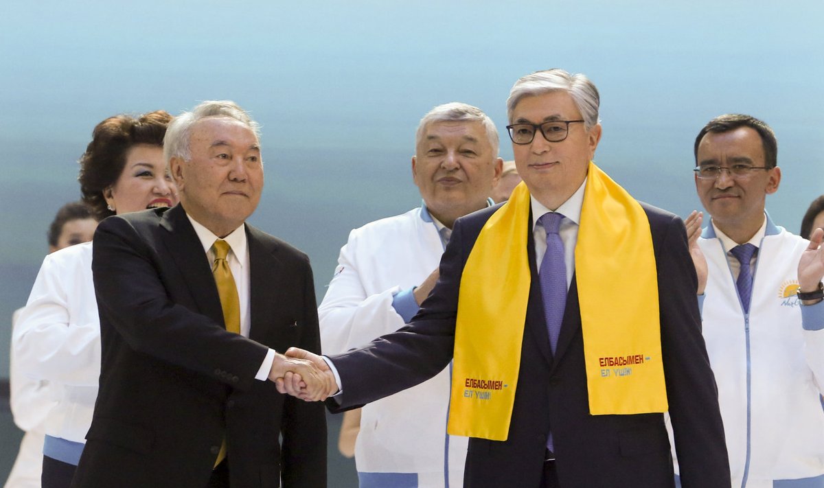 Nursultan Nazarbajev ja Kasõm-Žomart Tokajev