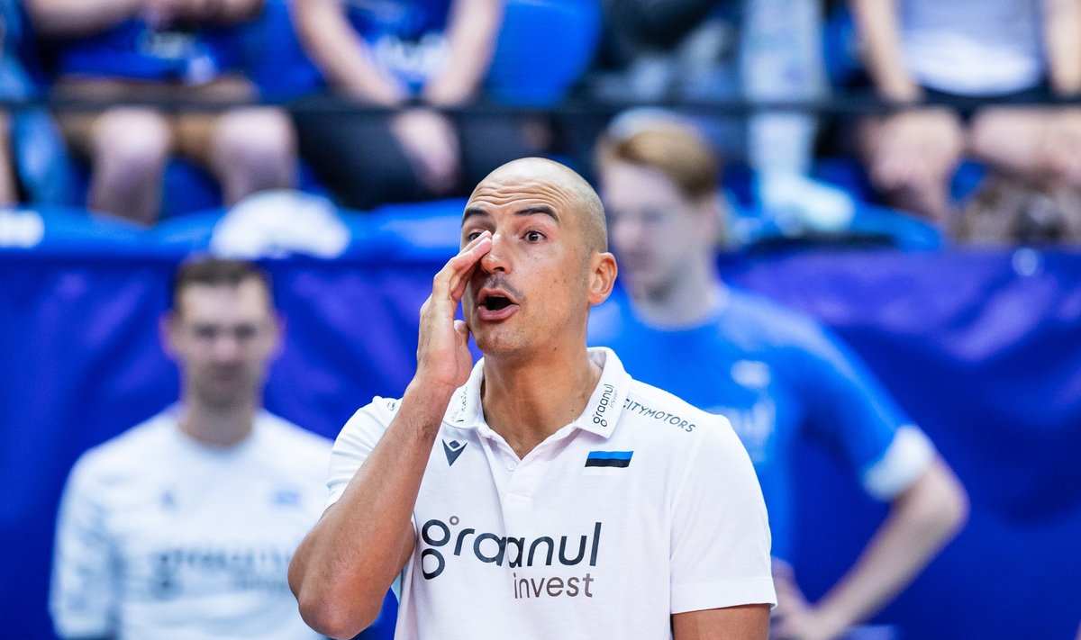 Eesti võrkpallikoondise peatreener Fabio Soli