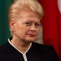 Leedu president Dalia Grybauskaite: Venemaa üritab Balti riike NATOst lahkuma meelitada