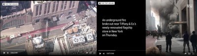 Kuvatõmmised Wall Street Journali 29. juuni reportaažist. Tegu on sama hoonega, mida näidatakse võltsitud videos.