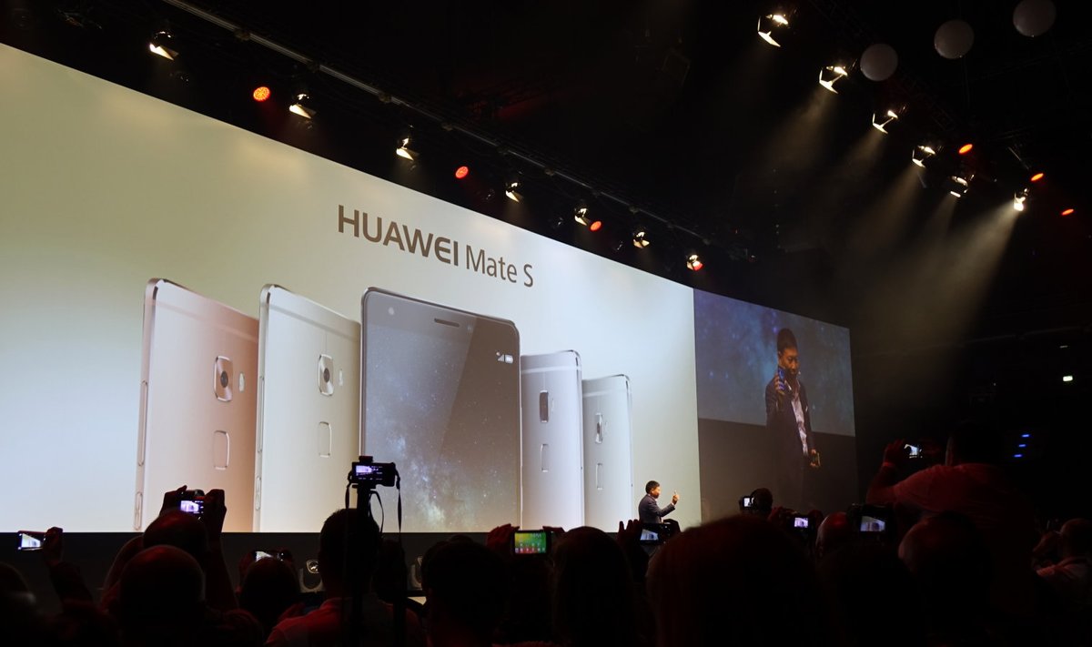 Huawei Ascend Mate S esitlus Berliinis.
