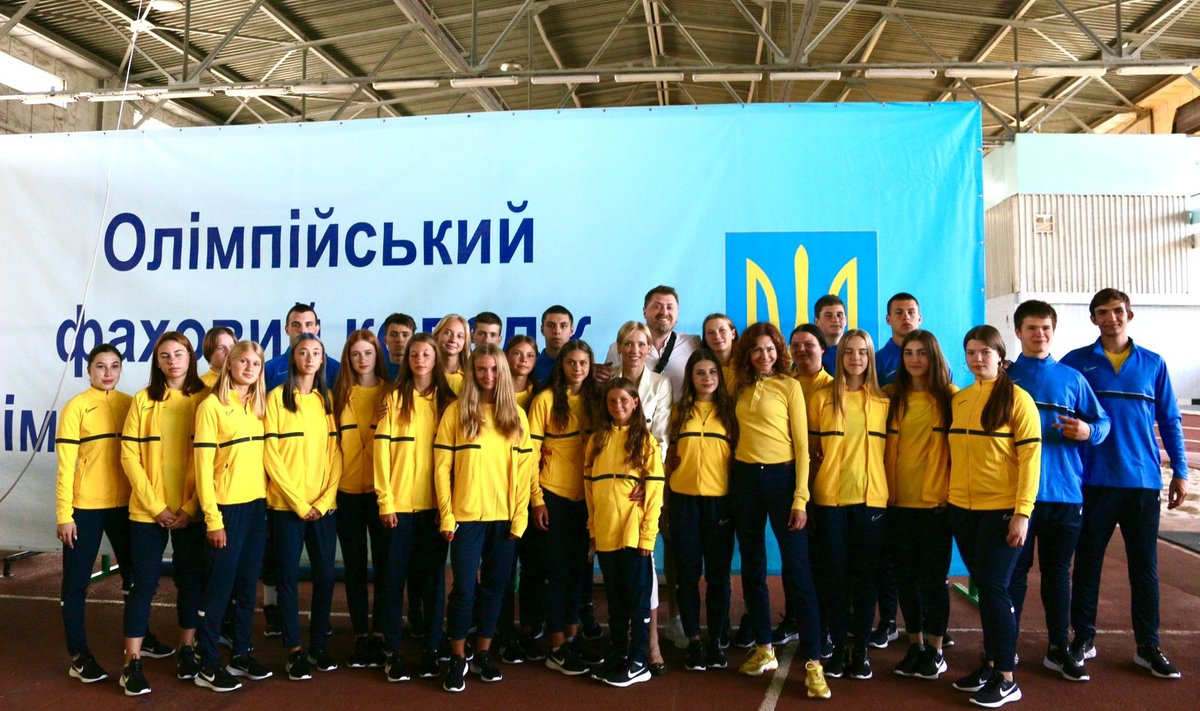 EOK toetab Ukraina spordikoole varustusega.