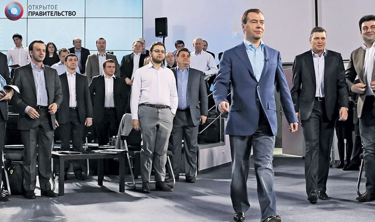 Dmitri Medvedev lubab avatud valitsemist, kui talle selleks ruumi jäetakse.