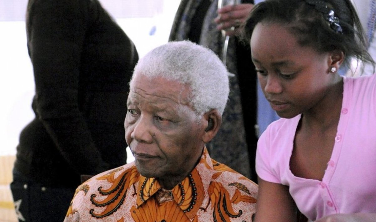 Nelson ja Zenani Mandela