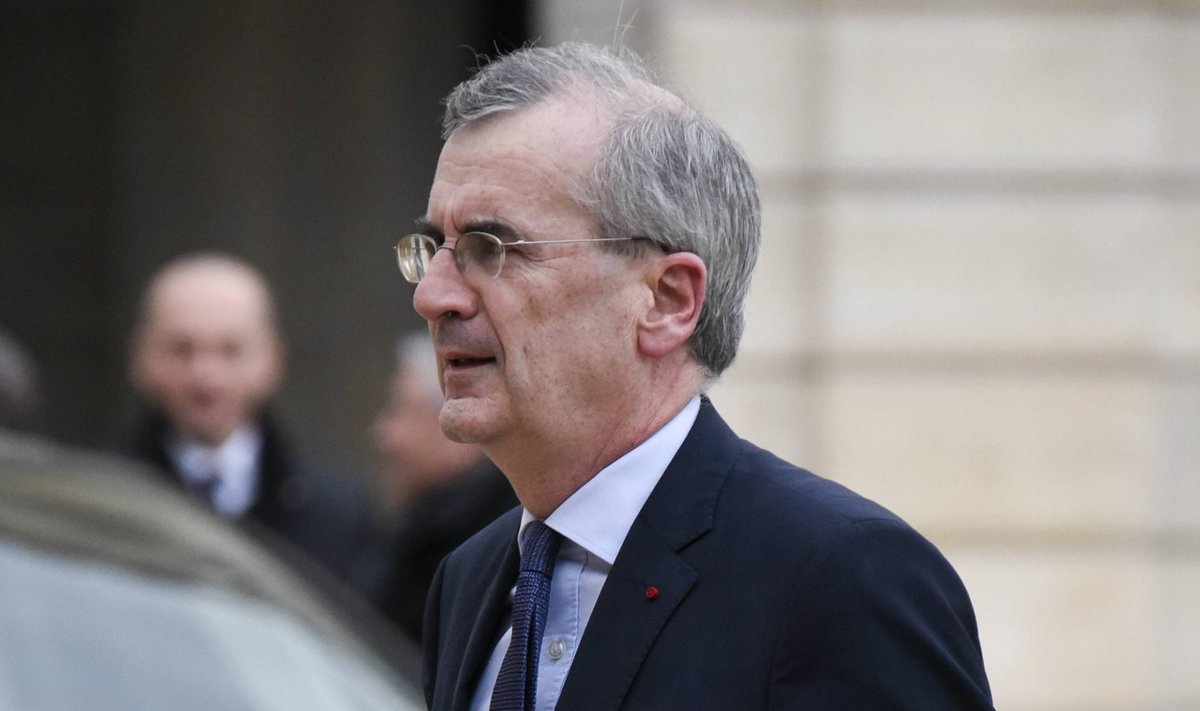 Prantsusmaa keskpanga juht Francois Villeroy de Galhau