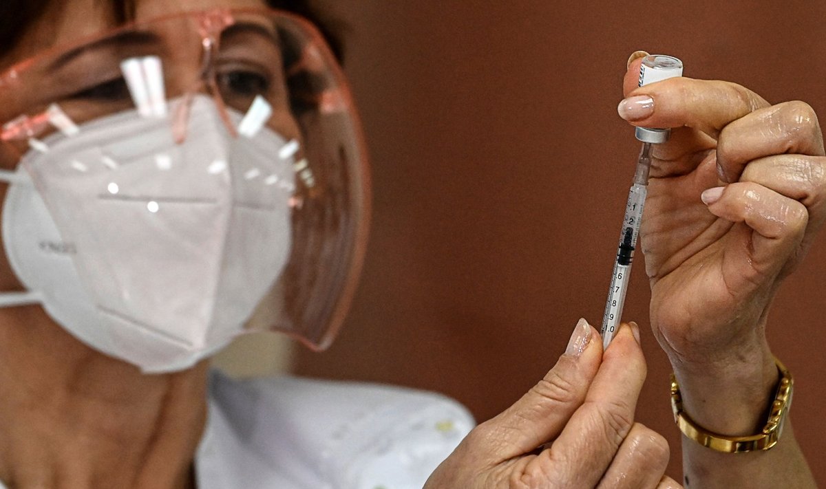 Pfizeri ja BioNTechi loodud vaktsiin (foto: AFP / Scanpix)