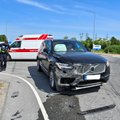 ФОТО | Недалеко от Вильянди произошло столкновение двух автомобилей