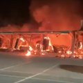 VIDEO | Elektrimootorrataste sari algas katastroofiga: kõik 18 võistlusratast põlesid maani maha
