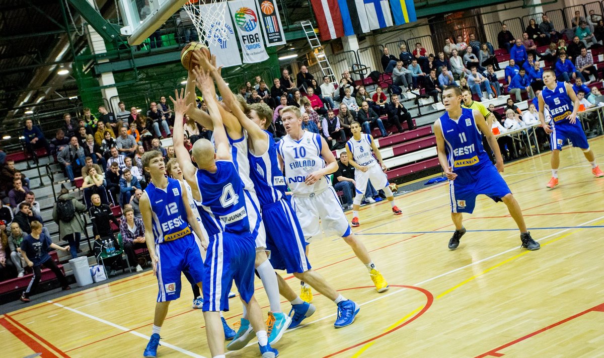 Korvpall U18 Eesti-Soome