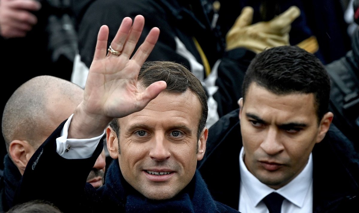 Prantsuse president Emmanuel Macron osales eile Pariisis esimese maailmasõja lõpu aastapäeva üritusel.