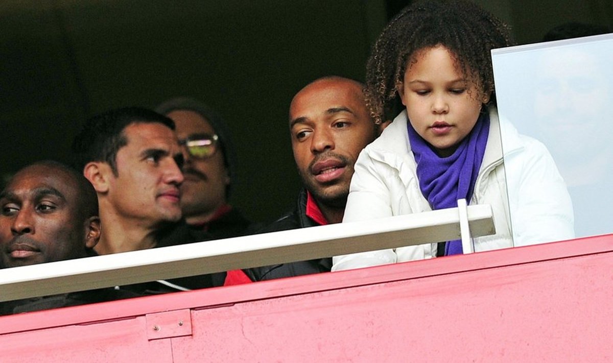 Thierry Henry möödunud laupäeval Arsenali ja Tottenhami mängul