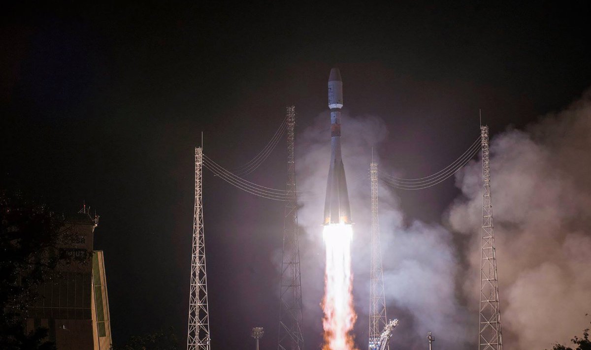 Sojuzi rakett õhku tõusmas
