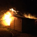 Eesti ehitusmehed pääsesid Soomes napilt põlema süttinud majast