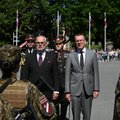 ФОТО | Алар Карис в Цесисе: никто никогда не решался напасть на страну-члена НАТО