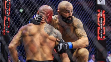 FOTOD JA VIDEO | Alik Tseiko comeback MMA puuri lõppes karmi nokaudi ja veritseva kõrvaga