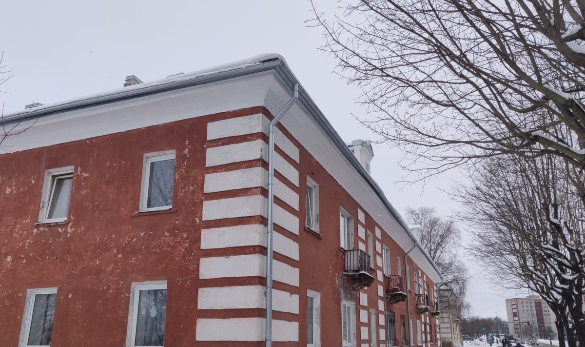 Дом на ул. Герасимова, в котором произошла трагедия