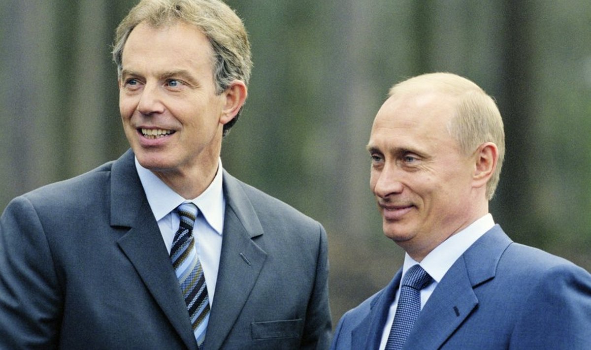 Tony Blair ja Vladimir Putin