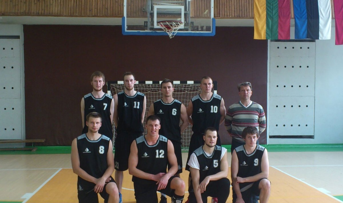 Vilniuses võidutsenud TTK korvpallimeeskond