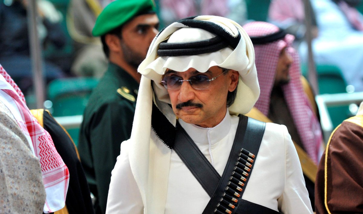 Saudi Araabia prints Alwaleed bin Talal 